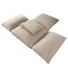 XL Sessel Olympus Webstoff Polly: Hellgrau