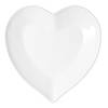 Herzteller HEART Keramik - Weiß - Breite: 13 cm