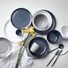 Schalen-Set NATIVE (4er-Set) Steinzeug - Grau - Grau