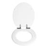 Tavoletta per WC Urbino MDF. Cerniere: Zinco pressofuso - Bianco