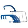 Séchoir à linge de balcon Alu Aluminium / Polypropylène - Bleu