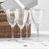 Weinglas-Set GOLDEN TWENTIES (4er-Set) Klarglas - Transparent
