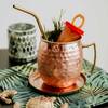 Becher-Set MOSCOW MULE III (4er-Set) Edelstahl - Roségold