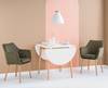 Eettafel LINDHOLM klapbaar wit
