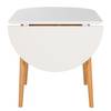 Eettafel LINDHOLM klapbaar wit