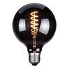 LED-Leuchtmittel Elegance Line VI Rauchglas / Eisen - 1-flammig