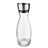 Glaskaraffe AQUA Klarglas / Edelstahl - Transparent