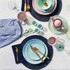 Tischset AMBIENTE (6er-Set) Polypropylen - Dunkelblau