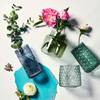 Vase BEVERLY Farbglas - Blau