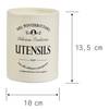 Utensilienbehälter MRS. WINTERBOTTOM'S Steingut - Creme