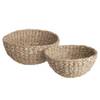 Korb RUSH ROPE Seegras - Natur - Durchmesser: 20 cm