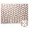 Outdoorteppich COLOUR CLASH Mosaik II Polypropylen - Natur