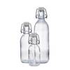 Glasflasche EMILIA Glas / Kunststoff / Zink - Transparent