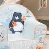 Kinderfauteuil Fairy Tale Grijs - Plastic - Textiel - 34 x 42 x 51 cm