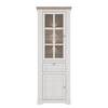 Vetrina Sandvik Illuminazione inclusa - Effetto rovere bianco / Effetto rovere Nelson