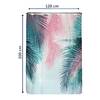 Rideau de douche anti-moisi Palmier Polyester - Multicolore - 120 x 200 cm