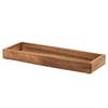 Tablett FOREST Mangoholz - Braun - 13 x 35 cm