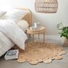 Beistelltisch BOHO LOUNGE Rattan / Eisen - Natur
