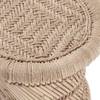 Hocker ETHNO LODGE Bambus / Jute - Natur
