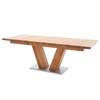 Tavolo da pranzo Stouby (allungabile) Rovere nodato massello - Rovere nodato - 140 x 90 cm - Rettangolare