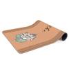 Passatoia/Tappetino yoga Just Breathe Superficie: sughero<br>Parte inferiore: caucciù