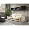 Sofa Penpont (3-Sitzer) Flachgewebe Kaja: Beige