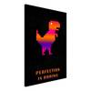 Afbeelding Perfection Is Boring canvas - meerdere kleuren