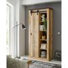Garderobekast Shutter I Eikenhouten look