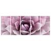 Quadro Agave (5) Tela - Rosa - 200 x 80 cm