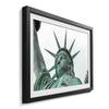 Ingelijste afbeelding Statue Liberty II sparrenhout/acrylglas