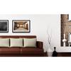 Quadro con cornice Asylum Abete / Vetro acrilico - Beige / Marrone