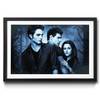 Quadro con cornice Twilight Abete / Vetro acrilico - Blu / Grigio