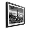 Quadro con cornice Blue Drop Abete / Vetro acrilico - Nero / Bianco