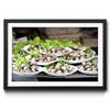 Quadro con cornice Shelfish Menu Abete / Vetro acrilico