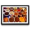 Quadro con cornice Colorful Spices Multicolore - Vetro - Carta - Legno massello - Legno parzialmente massello - 64 x 44 x 2.2 cm