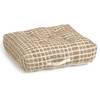 Sitzkissen Adelma Jute / Baumwolle - Beige / Weiß - 63 x 20 cm