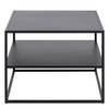 Couchtisch Cascavel III Metall - Schwarz