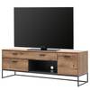 Ensemble meubles TV Meevoo V (3 élém.) Imitation chêne rustique / Graphite
