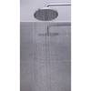 Regenduschkopf Watersaving I Kunststoff - Chrom