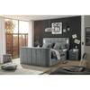 Letto boxspring Touch I MicrofibraSalvo: grigio