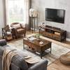 Salontafel Morristown I bruin/zwart