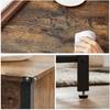 Salontafel Morristown I bruin/zwart