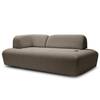 Hoek-rugleuning Miu Magic Geweven stof Concha: Braun