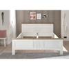 Houten bed Morgenland witte pijnboomhouten look/Artisan eikenhouten look - 180 x 200cm