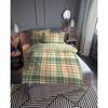 Copripiumino e federa 0027657 Cotone - Giallo limone - 135 x 200 cm + cuscino 80 x 80 cm