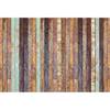 Fotobehang Vintage Wooden Wall vlies - 3,84cm x 2,6cm