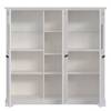 Highboard New Dessa II witte grenenhouten look