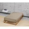 Lenzuolo con gli angoli 0077144 Jersey di cotone - Talpa - 180-200 x 200 cm