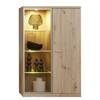 Buffet haut Echo I Avec éclairage inclus - Imitation chêne artisan