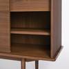 Dressoir Chipata deels massief walnotenhout